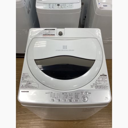TOSHIBA (トウシバ) 全自動洗濯機 5.0kg AW-5G6 2019年製