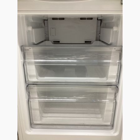 Haier (ハイアール) 2ドア冷蔵庫 表面キズ/冷蔵・冷凍パッキン外れ有 JR-NF148A 2017年製 148L ※冷凍ケース1個欠品 程度C クリーニング済