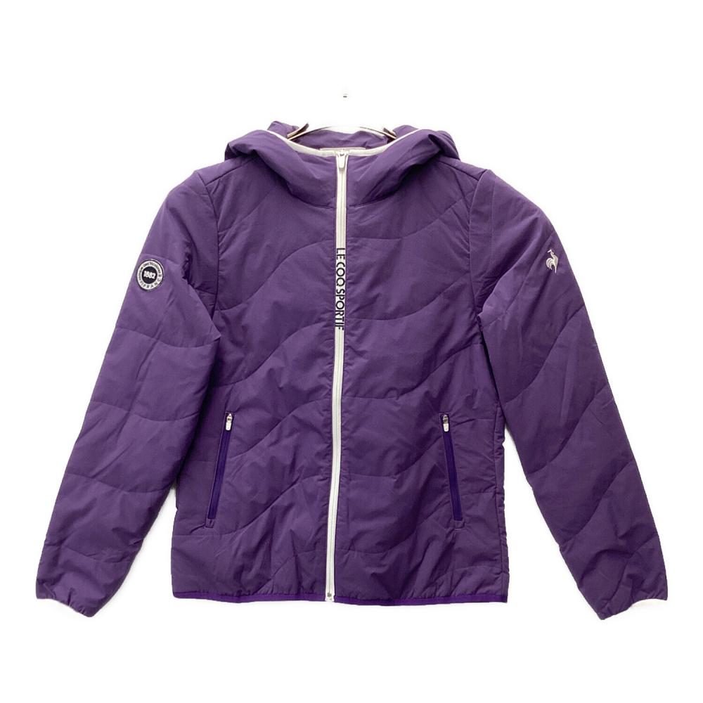 ルコックゴルフ 2way ナイロン ダウン ジャケット ディープパープル M le coq sportif GOLF (ルコック スポルティフ ゴルフ) アウター ゴルフ