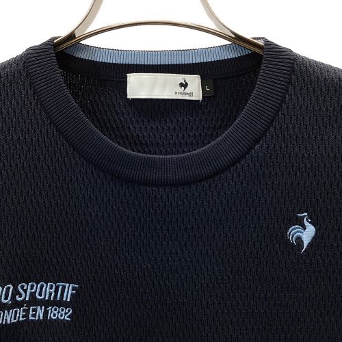 le coq sportif GOLF (ルコック スポルティフ ゴルフ) ゴルフウェア（トップス） SIZE L ネイビー QGMWJL00