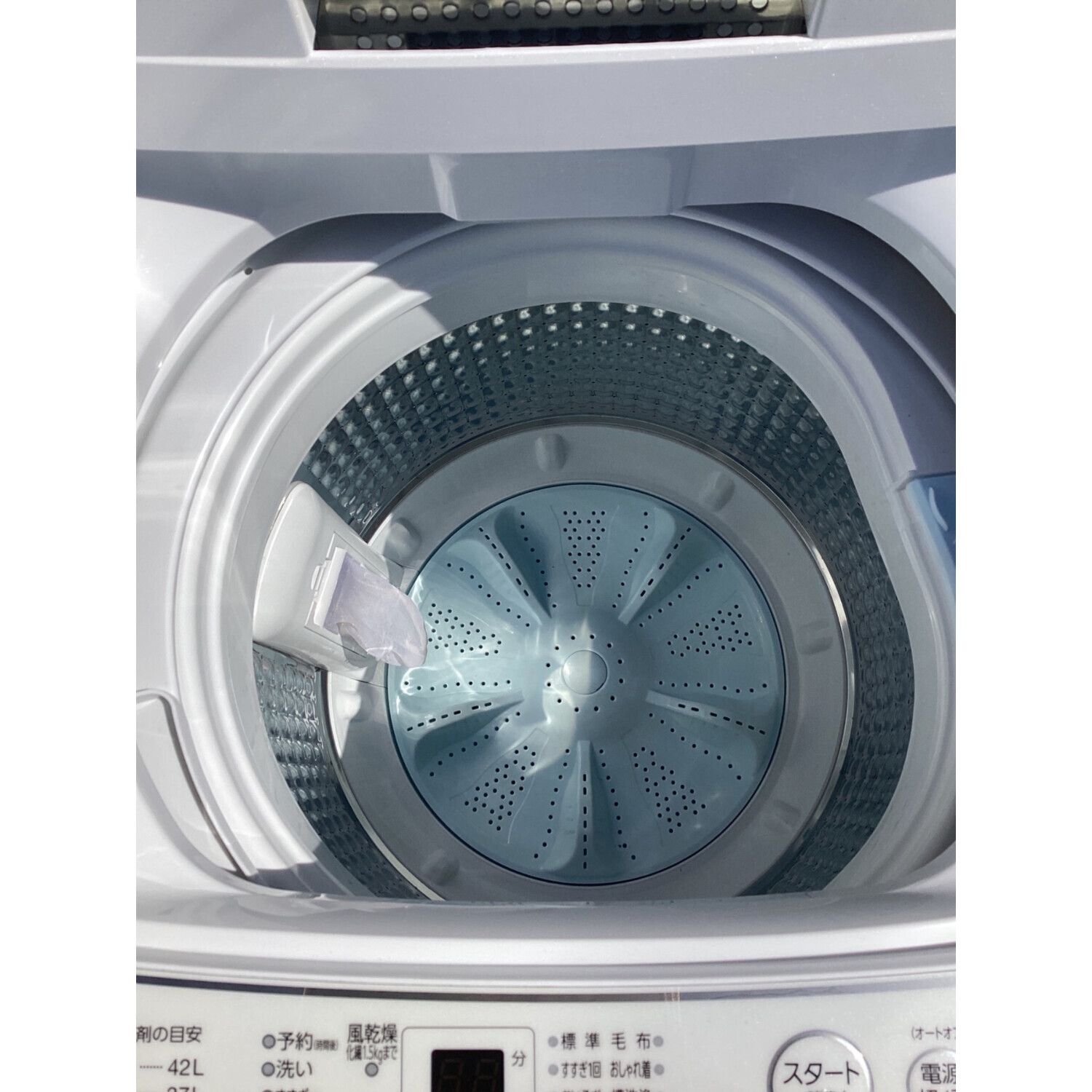 アクア4.5K洗濯機 2019年製！！！ 分解クリーニング済み！！！ - 生活家電