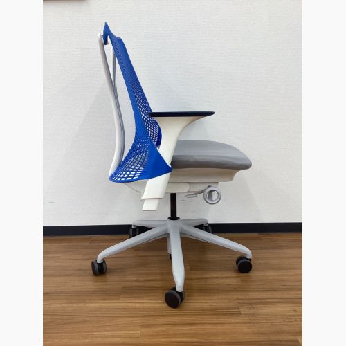 Herman Miller (ハーマンミラー) セイルチェア ブルー×ホワイト AS1YA23HA-0348