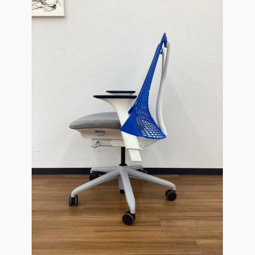 Herman Miller (ハーマンミラー) セイルチェア ブルー×ホワイト AS1YA23HA-0348