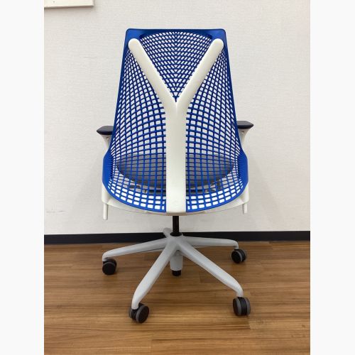 Herman Miller (ハーマンミラー) セイルチェア ブルー×ホワイト AS1YA23HA-0348