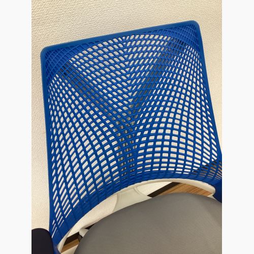 Herman Miller (ハーマンミラー) セイルチェア ブルー×ホワイト AS1YA23HA-0348