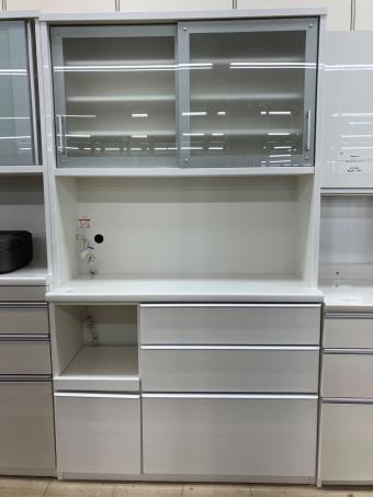 松田家具 (マツダカグ) レンジボード ホワイト