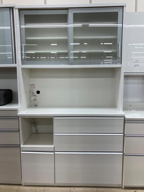松田家具 (マツダカグ) レンジボード ホワイト