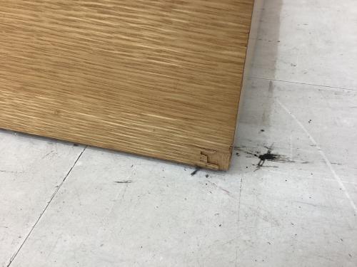 上坂木材 (ウエサカモクザイ) 食器棚 ナチュラル 3枚扉