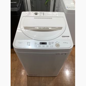 SHARP (シャープ) 全自動洗濯機 4.5kg ES-GE4C-T 2021年製