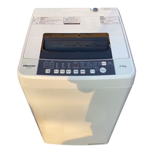 Hisense (ハイセンス) 全自動洗濯機 5.5kg HW-T55C 2019年製  50Hz／60Hz