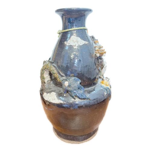 アンティーク壺(龍） 欠け有