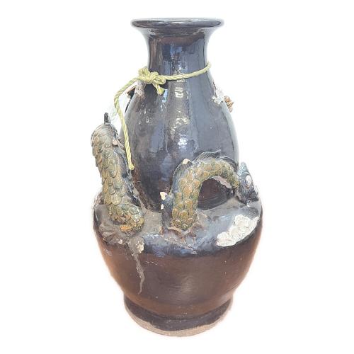 アンティーク壺(龍） 欠け有