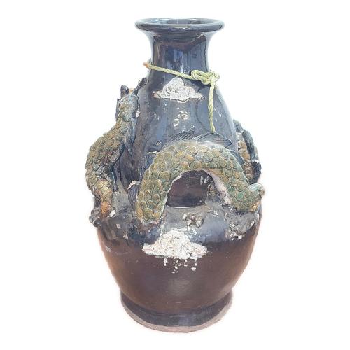 アンティーク壺(龍） 欠け有