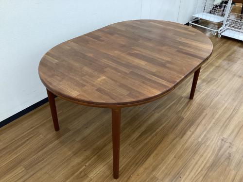 青林製作所 (アオバヤシセイサクショ) ジャパンヴィンテージ 伸長式ダイニングテーブル　チーク集成材