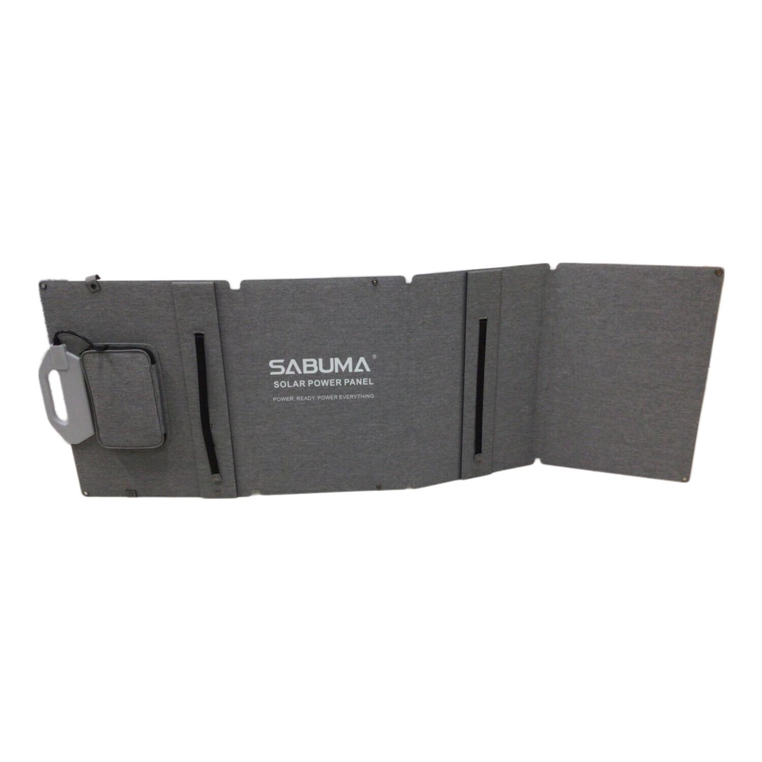 未使用品 SABUMA SSP-110 ソーラーパネル ポータブル電源 110W 新品・未使用品】SABUMA ソーラーパネル110W SB-SSP-110 SABUMA
