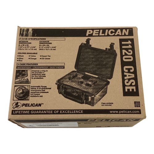 PELICAN (ペリカン) 防水ケース 1120CASE　イエロー