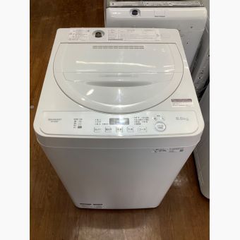 SHARP (シャープ) 全自動洗濯機 5.0kg ES-GE5D 2020年製