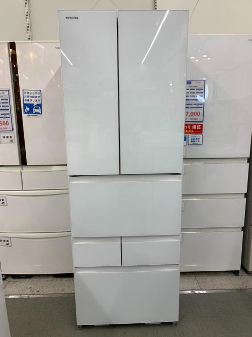 TOSHIBA (トウシバ) 6ドア冷蔵庫 GR-S460FK 2021年製 462L クリーニング済