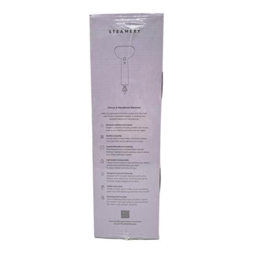 STEAMERY (スチーマニー) ハンディースチーマー パープル Cirrus X Iron Steamer