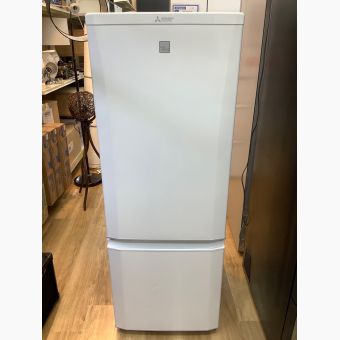 MITSUBISHI (ミツビシ) 2ドア冷蔵庫 キズ・ヘコミ有 MR-P17EE-KW 2019年製 168L クリーニング済