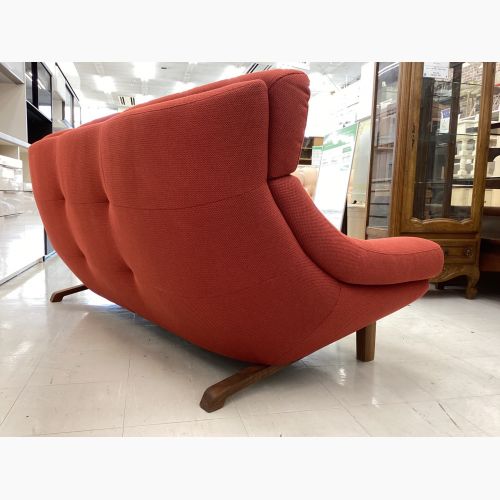 お値下げ⭐︎美品☆カリモク☆三人掛けソファー☆ハイバック karimoku (カリモク) 3人掛けソファー レッド UU46531190 ファブリック