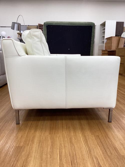 Eilersen (アイラーセン) 2人掛けソファー アイボリー 総革 STREAM LINE