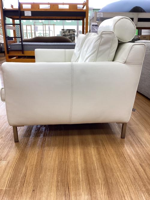 Eilersen (アイラーセン) 2人掛けソファー アイボリー 総革 STREAM LINE