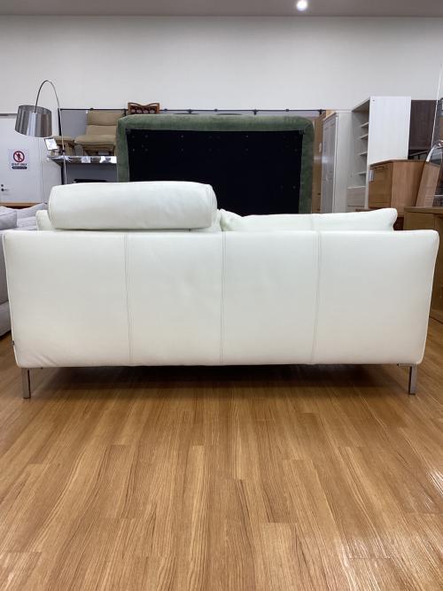 Eilersen (アイラーセン) 2人掛けソファー アイボリー 総革 STREAM LINE