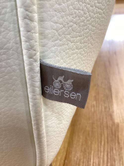 Eilersen (アイラーセン) 2人掛けソファー アイボリー 総革 STREAM LINE