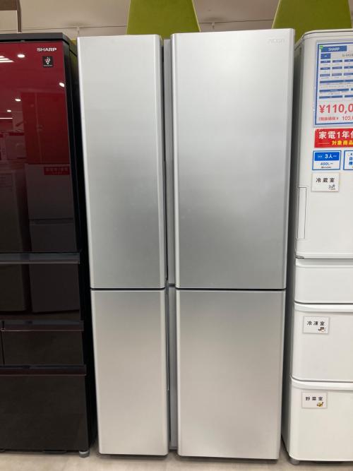 AQUA (アクア) 4ドア冷蔵庫 AQR-TZ51P 2024年製 512Ｌ アウトレット品 クリーニング済