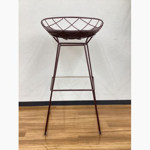 Cassina ixc. (カッシーナイクスシー) ALIAS KOBI STOOL N03 カウンターチェアー パープルブラウン PATRICK NORGUET スチール製