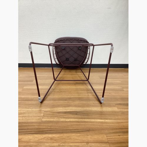 Cassina ixc. (カッシーナイクスシー) ALIAS KOBI STOOL N03 カウンターチェアー パープルブラウン PATRICK NORGUET スチール製