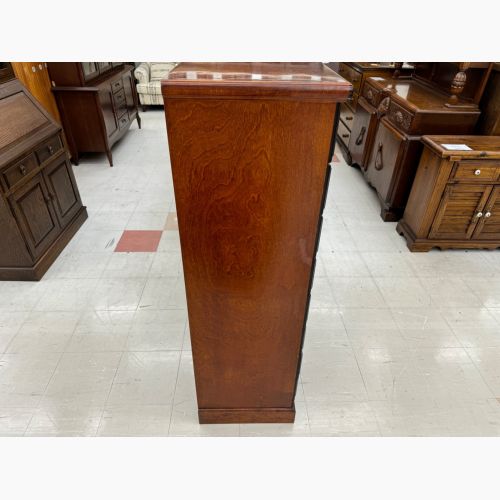 Hasegawa (ハセガワ) ハイチェスト ブラウン 旭川家具 長谷川 8段 木製 NEW キャロライン