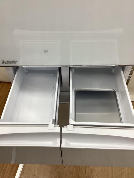 三菱　冷凍冷蔵庫　455L 5ドア　MR-B46J-W MITSUBISHI (ミツビシ) 5ドア冷蔵庫 455L 2023年製 MR-B46J-W