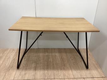 無印良品 (ムジルシリョウヒン) 折りたたみテーブル ナチュラル  オーク材 幅120㎝