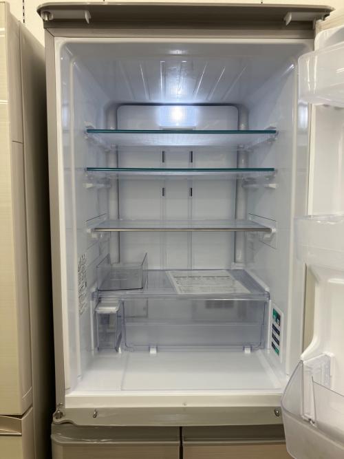 SHARP (シャープ) 5ドア冷蔵庫 SJ-W412E-S 2019年製 412L 受け皿非対応品 クリーニング済