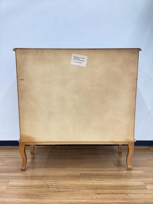 象嵌4段チェスト アンティークデザイン ブラウン