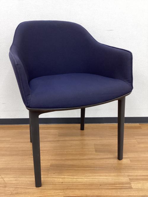 Vitra (ヴィトラ) Softshell Chair ファブリック ネイビー Ronan&Erwan Bouroullec