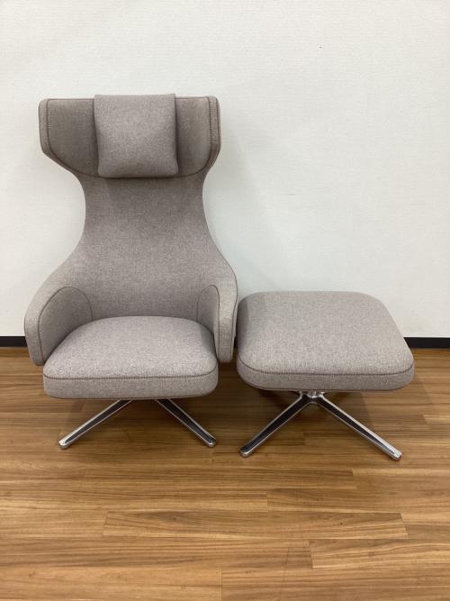 Vitra (ヴィトラ) Grand Repos & Ottoman グランレポ&オットマン ラウンジチェア ファブリック (Cosy 2)