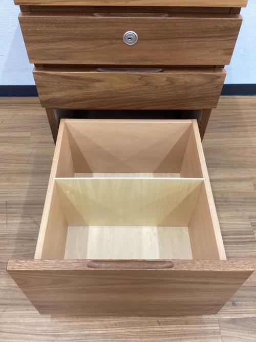 MasterWal (マスターウォール) 袖机 鍵付 VEGET DESK DRAWERS 3段