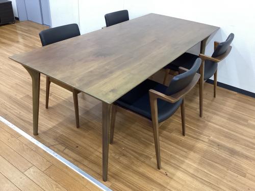 FUJI FURNITURE ダイニング5点セット koti R03750(テーブル) D03780(チェア)