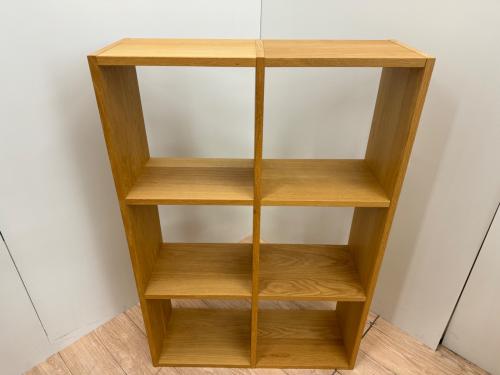 無印良品 (ムジルシリョウヒン) スタッキングシェルフ ナチュラル 3×2