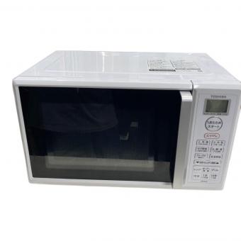 TOSHIBA (トウシバ) オーブンレンジ ER-W16(W) 2022年製 850W 庫内フラット 50Hz／60Hz