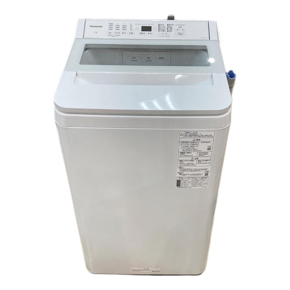 Panasonic (パナソニック) 全自動洗濯機 NA-FA7H1 2022年製 奥側操作