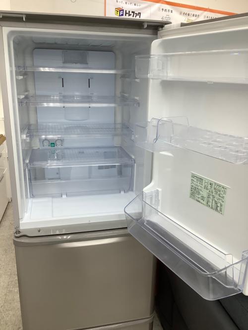 SHARP (シャープ) 3ドア冷蔵庫 自動製氷機能無し SJ-X355H-N 2021年製 350L クリーニング済