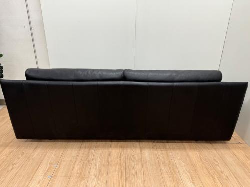 ROLFBENZ (ロルフベンツ) 3人掛けソファー ブラック 総革 6500