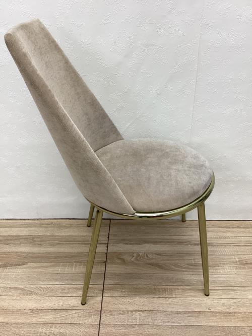 Franc franc (フランフラン) ダイニングチェアー グレー ファブリック フェリシテ チェア