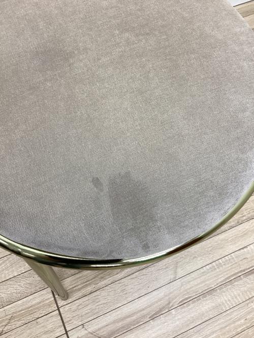 Franc franc (フランフラン) ダイニングチェアー グレー ファブリック フェリシテ チェア