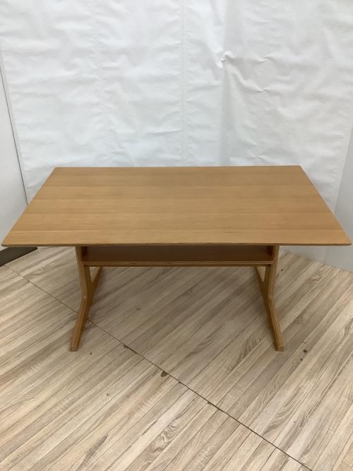 無印良品 (ムジルシリョウヒン) ダイニングテーブル ナチュラル リビングでもダイニングでも使えるシリーズ