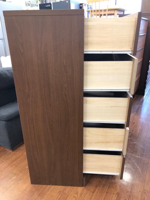 関家具 (セキカグ) チェスト 5段 ジェラード 幅80㎝
